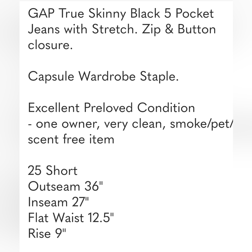 Skinny Jean Bundle: 2 Pairs, Size 25. HP! - Picture 3 of 10